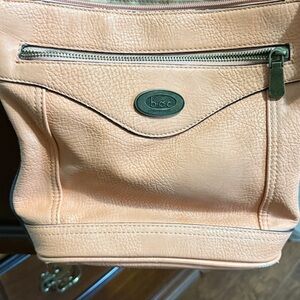 b.o.c. Light Peach Leather Tote